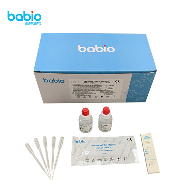 Helicobacter Pylori (H.pylori) IgG/IgM Test Kit (Colloidal Gold Method)