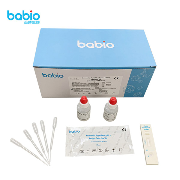 Salmonella Typhi / Paratyphi Antigen Detection Kit (Colloidal Gold Method)