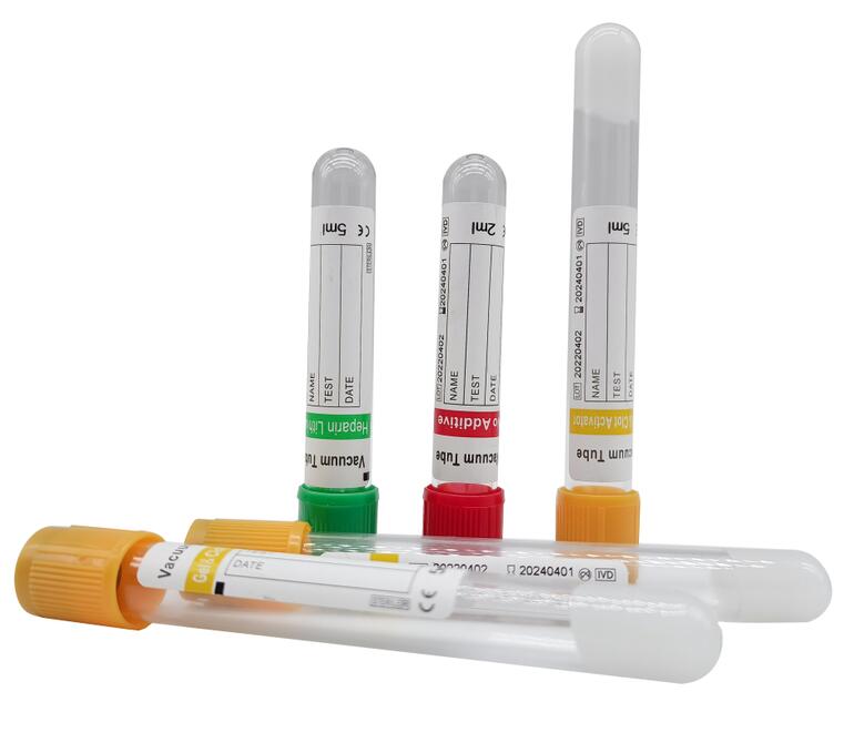 Vacuum sanguinis collectionem tube